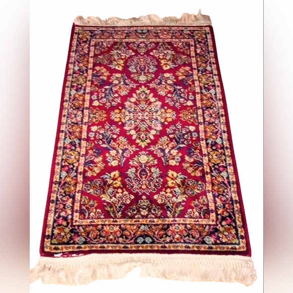 Karastan Rug 700/785 Red Sarouk 2"6 x 4"3 - Picture 1 of 8